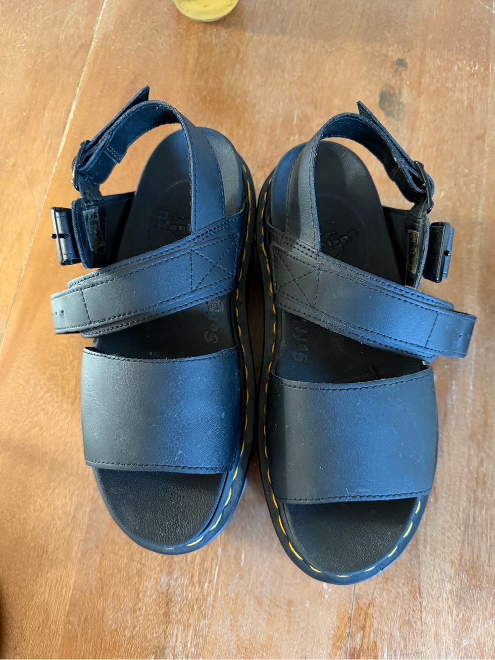 Dr. Martens Voss Quad Platform Sandals – Black | Size 7 - Picture 4 of 4